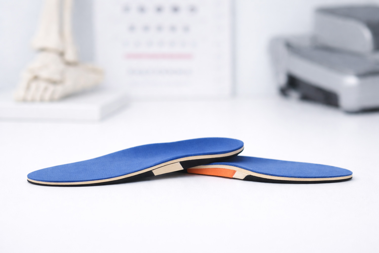 Steunzolen op maat met ondersteuning voor de voetboog en hie